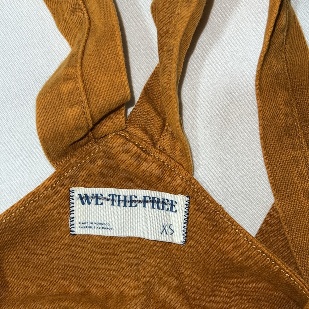 NWOT WE THE FREE The Way Back Overalls, XS - Picture 12 of 13
